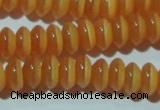 CCT236 15 inches 3*6mm rondelle cats eye beads wholesale