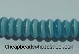 CCT264 15 inches 3*7mm rondelle cats eye beads wholesale