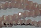 CCT304 15 inches 4mm faceted round cats eye beads wholesale