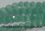 CCT345 15 inches 5mm faceted round cats eye beads wholesale