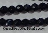 CCT348 15 inches 5mm faceted round cats eye beads wholesale