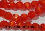 CCT355 15 inches 6mm faceted round cats eye beads wholesale