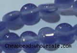 CCT465 15 inches 6mm flat round cats eye beads wholesale