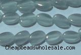 CCT601 15 inches 4*6mm oval cats eye beads wholesale