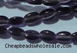 CCT615 15 inches 4*6mm oval cats eye beads wholesale