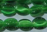 CCT650 15 inches 6*8mm oval cats eye beads wholesale