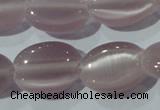 CCT692 15 inches 10*12mm oval cats eye beads wholesale