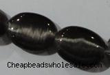 CCT708 15 inches 10*12mm oval cats eye beads wholesale