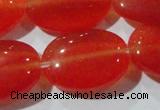 CCT725 15 inches 10*14mm oval cats eye beads wholesale