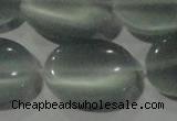 CCT750 15 inches 11*15mm oval cats eye beads wholesale