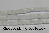 CCU01 15.5 inches 4*4mm cube opal beads wholesale