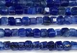 CCU1336 15 inches 2.5mm faceted cube kyanite beads