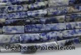 CCU520 15.5 inches 4*13mm cuboid sodalite gemstone beads wholesale