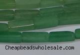 CCU733 15.5 inches 4*13mm cuboid green aventurine beads wholesale