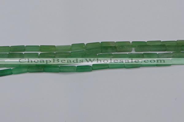 CCU733 15.5 inches 4*13mm cuboid green aventurine beads wholesale