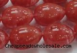 CCY02 15.5 inches 15*20mm teardrop cherry quartz beads wholesale