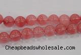 CCY101 15.5 inches 6mm round cherry quartz beads wholesale