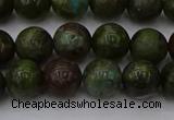 CDB302 15.5 inches 8mm round dragon blood jasper beads wholesale