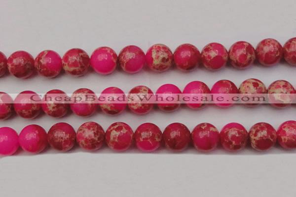 CDE2020 15.5 inches 22mm round dyed sea sediment jasper beads