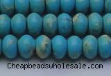 CDE2644 15.5 inches 12*16mm rondelle dyed sea sediment jasper beads