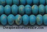 CDE2645 15.5 inches 13*18mm rondelle dyed sea sediment jasper beads