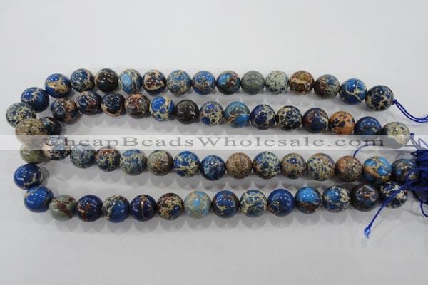 CDE814 15.5 inches 10mm round dyed sea sediment jasper beads wholesale