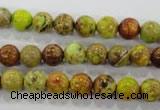 CDE862 15.5 inches 8mm round dyed sea sediment jasper beads wholesale