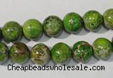 CDE921 15.5 inches 10mm round dyed sea sediment jasper beads