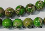 CDE922 15.5 inches 12mm round dyed sea sediment jasper beads