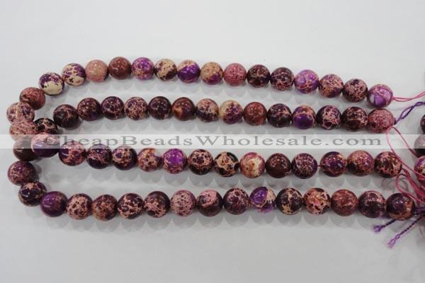 CDI834 15.5 inches 12mm round dyed imperial jasper beads wholesale