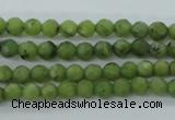 CDJ137 15.5 inches 4mm faceted round Canadian jade beads wholesale