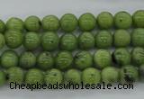 CDJ138 15.5 inches 5mm round Canadian jade beads wholesale