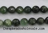 CDJ263 15.5 inches 10mm faceted round Canadian jade beads wholesale