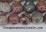 CDJ403 15.5 inches 10mm round sonoran dendritic jasper beads