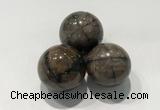 CDN1049 30mm round staurolite decorations wholesale