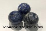 CDN1068 30mm round sodalite decorations wholesale