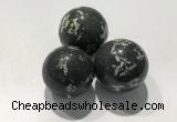 CDN1118 30mm round jasper decorations wholesale