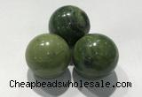 CDN1151 30mm round Canadian jade decorations wholesale