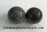 CDN1286 40mm round jasper decorations wholesale