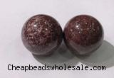 CDN1310 40mm round jasper decorations wholesale