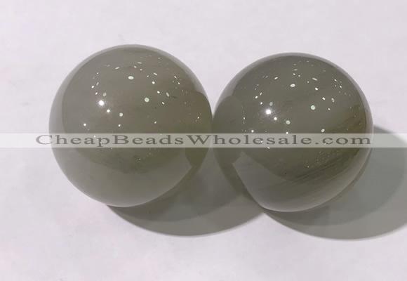 CDN1318 40mm round gemstone decorations wholesale