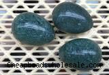 CDN312 30*40mm egg-shaped synthetic gemstone decorations wholesale