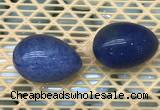 CDN336 35*50mm egg-shaped blue dumortierite decorations wholesale