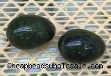 CDN354 35*50mm egg-shaped Canadian jade decorations wholesale