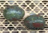 CDN355 35*50mm egg-shaped unakite decorations wholesale