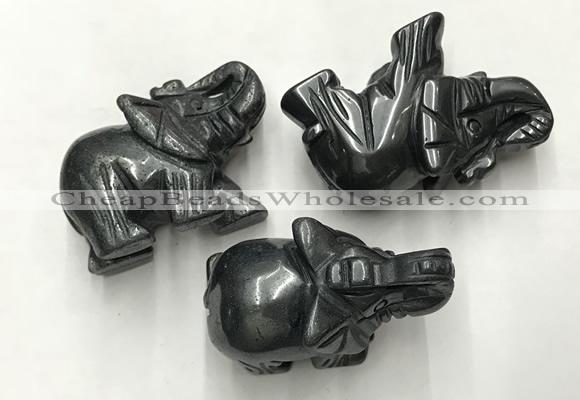 CDN406 25*50*35mm elephant hematite decorations wholesale