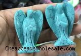 CDN493 35*50mm angel imitation turquoise decorations wholesale