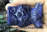 CDN573 35*50mm owl sodalite decorations wholesale