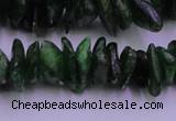 CDP71 15.5 inches 5*10mm - 8*15mm diopside chips gemstone beads