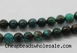 CDS05 16 inches 6mm round dyed serpentine jasper beads wholesale